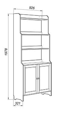 Стеллаж 20 Вествик, массив сосны, цвет белый в Заречном - zarechnyy.mebel24.online | фото 2