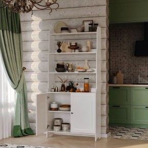 Стеллаж 20 Вествик, массив сосны, цвет белый в Заречном - zarechnyy.mebel24.online | фото 4