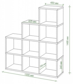 Стеллаж Бартоло СЛД 4 в Заречном - zarechnyy.mebel24.online | фото 2