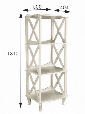 Стеллаж Джульетта 3 в Заречном - zarechnyy.mebel24.online | фото 4