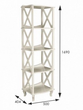 Стеллаж Джульетта 4 в Заречном - zarechnyy.mebel24.online | фото 8