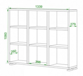 Стеллаж Домино ПУ-60-1 в Заречном - zarechnyy.mebel24.online | фото 2