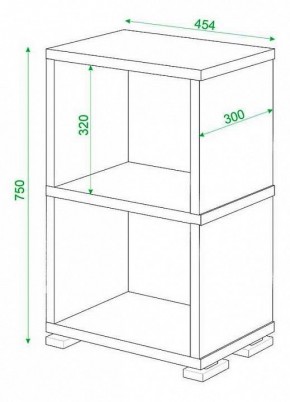 Стеллаж Домино СБ-15/2 в Заречном - zarechnyy.mebel24.online | фото 2