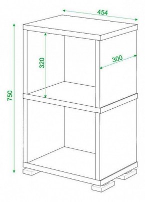 Стеллаж Домино СБ-15/2 в Заречном - zarechnyy.mebel24.online | фото 3