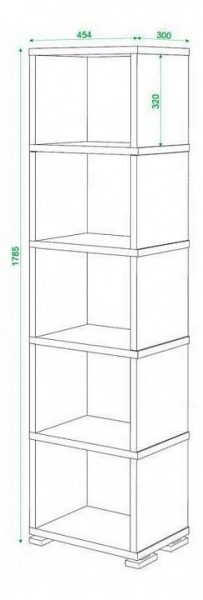 Стеллаж Домино СБ-15/5 в Заречном - zarechnyy.mebel24.online | фото 3