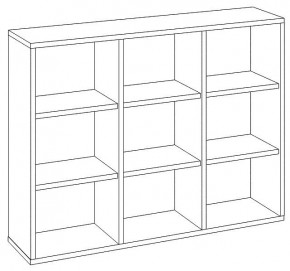 Стеллаж Домино СУ(ш3в1) в Заречном - zarechnyy.mebel24.online | фото 2