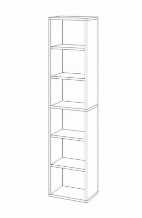 Стеллаж-колонка Домино СУ(ш1в2) в Заречном - zarechnyy.mebel24.online | фото 3