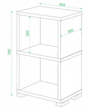 Стеллаж-колонка СБ-15/2 в Заречном - zarechnyy.mebel24.online | фото 2