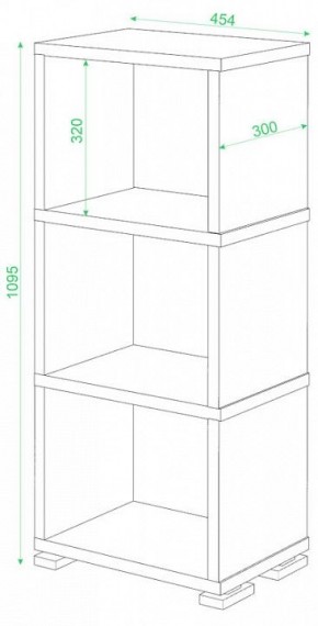 Стеллаж-колонка СБ-15/3 в Заречном - zarechnyy.mebel24.online | фото 2