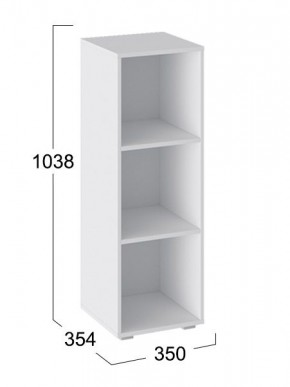 Стеллаж модульный «Литл» Тип 3 в Заречном - zarechnyy.mebel24.online | фото 2