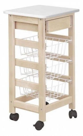 Стеллаж С ящиком и корзинами в Заречном - zarechnyy.mebel24.online | фото 2