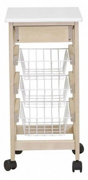 Стеллаж С ящиком и корзинами в Заречном - zarechnyy.mebel24.online | фото 3