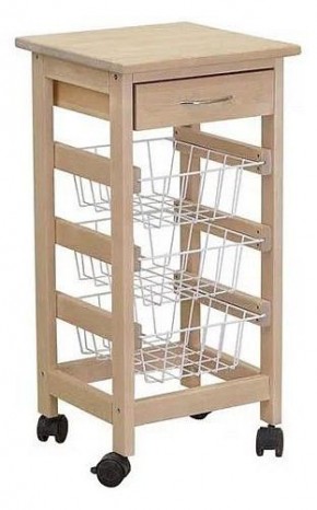 Стеллаж С ящиком и корзинами в Заречном - zarechnyy.mebel24.online | фото 2
