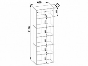 Стеллаж ШУ-30 в Заречном - zarechnyy.mebel24.online | фото 3
