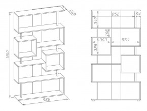 Стеллаж СТ-2 в Заречном - zarechnyy.mebel24.online | фото 4