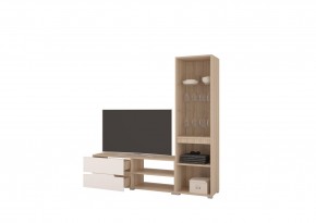 Стенка АНТАЛИЯ 1 (Сонома/Графит софт) в Заречном - zarechnyy.mebel24.online | фото 2