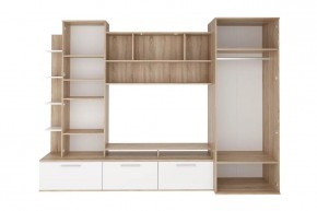 Стенка Денвер (СТЛ.151.01) Дуб сонома/Белый в Заречном - zarechnyy.mebel24.online | фото 2