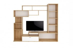 Стенка Диско (СТЛ.150.01) Дуб дикий/Белый в Заречном - zarechnyy.mebel24.online | фото 2