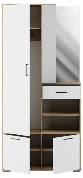 Стенка для прихожей Торонто в Заречном - zarechnyy.mebel24.online | фото 3