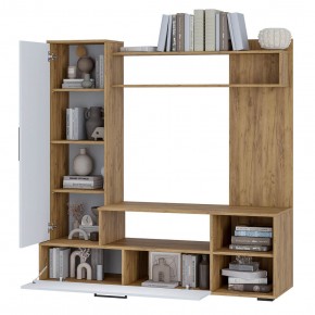 Гостиная Евро 2 (крафт/белый) в Заречном - zarechnyy.mebel24.online | фото 2