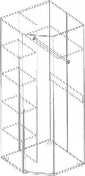 СТИЛ Шкаф угловой в Заречном - zarechnyy.mebel24.online | фото 2