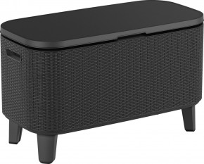 Стол Беви Бар (Bevy Bar Large Cool Bar), графит в Заречном - zarechnyy.mebel24.online | фото 2