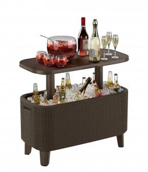 Стол Беви Бар (Bevy Bar Large Cool Bar), коричневый в Заречном - zarechnyy.mebel24.online | фото 3