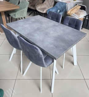 Стол BRICK M 140 Бетон Портленд/ Белый М-City в Заречном - zarechnyy.mebel24.online | фото 2