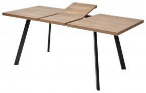 Стол BRICK M 140 Дуб Канзас/ Черный М-City в Заречном - zarechnyy.mebel24.online | фото 8