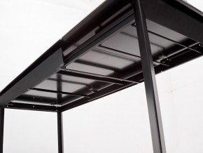 Стол CREMONA 140 HIGH GLOSS STATUARIO Белый мрамор глянцевый, керамика/ черный каркас, ®DISAUR в Заречном - zarechnyy.mebel24.online | фото 6