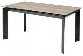 Стол CREMONA 180 KL-61 Под дерево, итальянская керамика / черный каркас, ®DISAUR в Заречном - zarechnyy.mebel24.online | фото 5