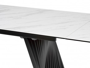 Стол IVAR 200 MARBLES KL-99 Белый мрамор, итальянская керамика, ®DISAUR в Заречном - zarechnyy.mebel24.online | фото 3