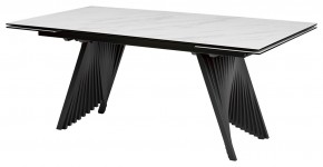 Стол IVAR 200 MARBLES KL-99 Белый мрамор, итальянская керамика, ®DISAUR в Заречном - zarechnyy.mebel24.online | фото 6