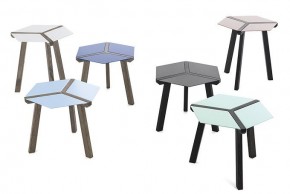 Стол журн. ESA 07.35 M318 light  blu/ L002 oak spessart в Заречном - zarechnyy.mebel24.online | фото
