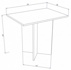 Стол журнальный Cross СЖ4 в Заречном - zarechnyy.mebel24.online | фото 2