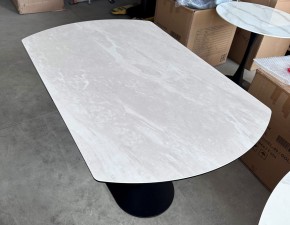 Стол KAI 140 TL-109 поворотная система раскладки, испанская керамика / Темно-серый / Черный, ®DISAUR в Заречном - zarechnyy.mebel24.online | фото 7