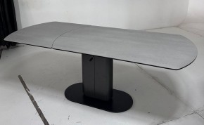 Стол KAI 140 TL-58 поворотная система раскладки, испанская керамика / Темно-серый / Черный, ®DISAUR в Заречном - zarechnyy.mebel24.online | фото 4