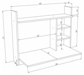 Стол компьютерный Cross СтТ4 в Заречном - zarechnyy.mebel24.online | фото 4