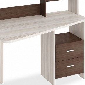 Стол компьютерный Домино Лайт СКЛ-Трап120+НКЛ-120 в Заречном - zarechnyy.mebel24.online | фото 2