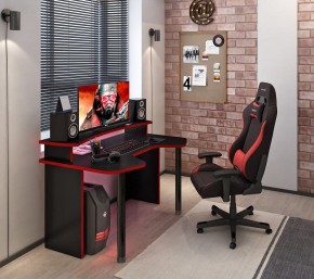 Стол компьютерный Домино Lite СКЛ-Игр140+НКИЛ140 в Заречном - zarechnyy.mebel24.online | фото 2