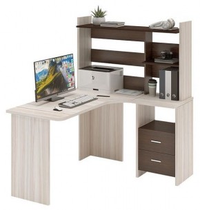 Стол компьютерный Домино Lite СКЛ-Угл130+НКЛ-120 в Заречном - zarechnyy.mebel24.online | фото 2