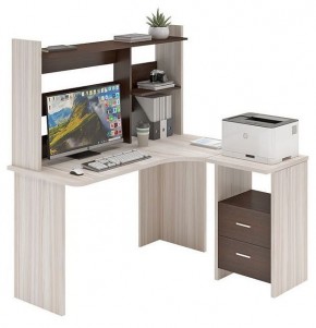 Стол компьютерный Домино Lite СКЛ-Угл130+НКЛ-130 в Заречном - zarechnyy.mebel24.online | фото 2