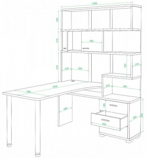 Стол компьютерный Домино нельсон СР-420/150 в Заречном - zarechnyy.mebel24.online | фото 2