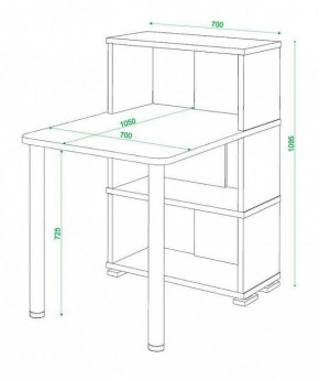 Стол компьютерный Домино СБ-10М3 в Заречном - zarechnyy.mebel24.online | фото 4