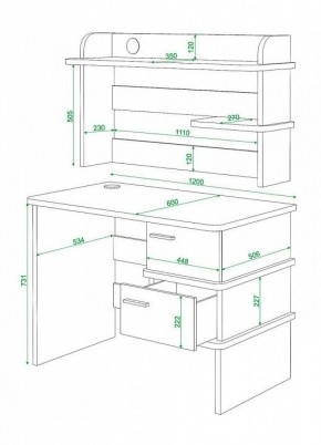 Стол компьютерный Домино СД-15 в Заречном - zarechnyy.mebel24.online | фото 3