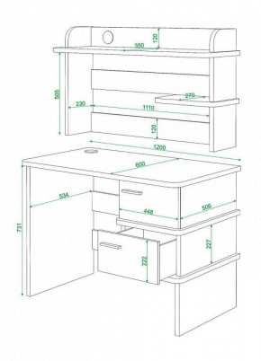 Стол компьютерный Домино СД-15C в Заречном - zarechnyy.mebel24.online | фото 4