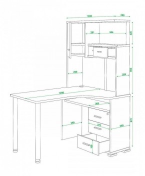 Стол компьютерный Домино СР-130 в Заречном - zarechnyy.mebel24.online | фото 5