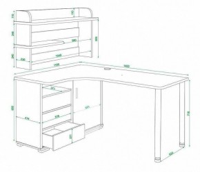 Стол компьютерный Домино СР-145М в Заречном - zarechnyy.mebel24.online | фото 5