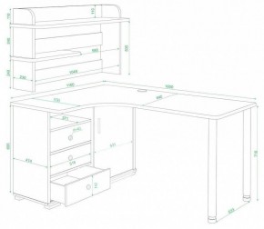 Стол компьютерный Домино СР-165М в Заречном - zarechnyy.mebel24.online | фото 5