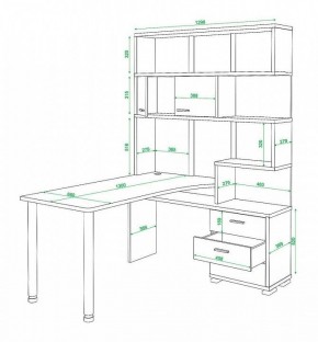 Стол компьютерный Домино СР-420130 в Заречном - zarechnyy.mebel24.online | фото 5